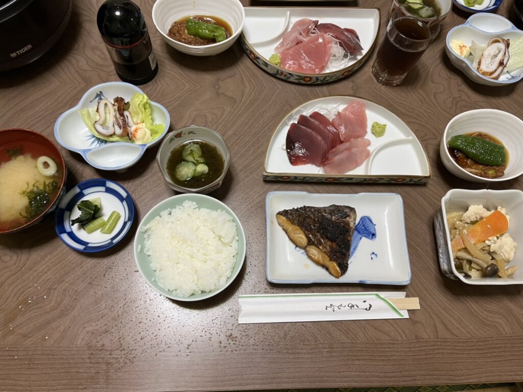 ふもとや夜ご飯