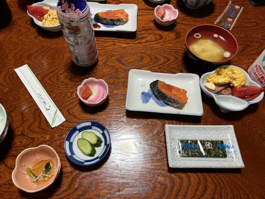 ふもとや朝ご飯