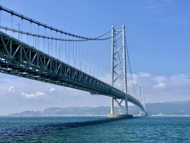 淡路島 明石海峡大橋